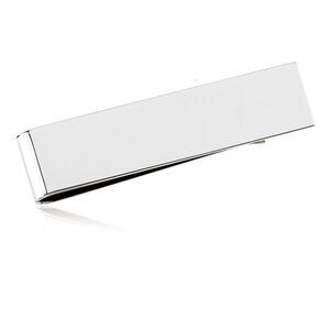 Men's Sterling Silver Long Money Clip